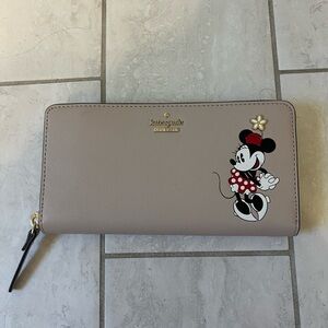 Kate Spade x Minnie Mouse Lacey Wallet NWOT